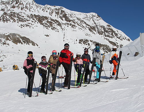 Skikurs Teens Rifflsee / Pitztaler Gletscher © Skischule Pitztal Kirschner Werner